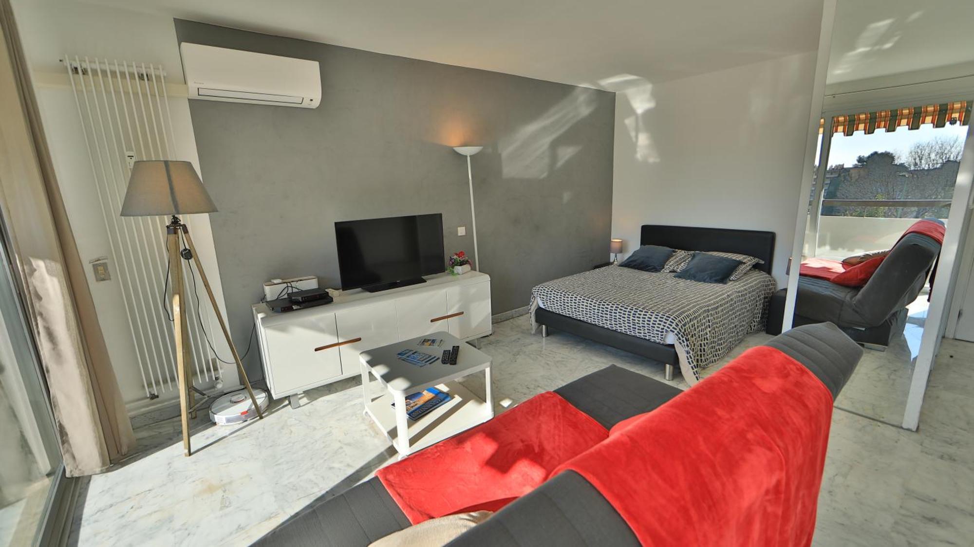 Studio Parking Fibre Piscine Clim Le Cannet Exterior photo